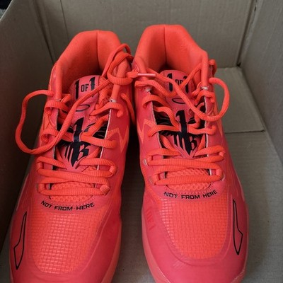 Puma MB.01 LaMelo Ball Red Blast Basketball Shoes Mens 12 Red 377237-02