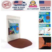 High-Protein 90 Hatch Rate Brine Shrimp Eggs - Ideal Baby Fish Food 0.5 OZ
