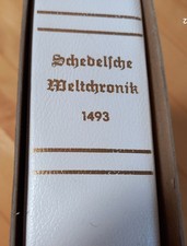 x Schedelsche Weltchronik 1493 / Faksimile-Ausgabe 1975 Kölbl Vlg. Schuber