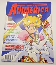 Animerica Sailor Moon 1998 Vol 6 No. 11 Holiday Giveaway Anime Manga Magazine