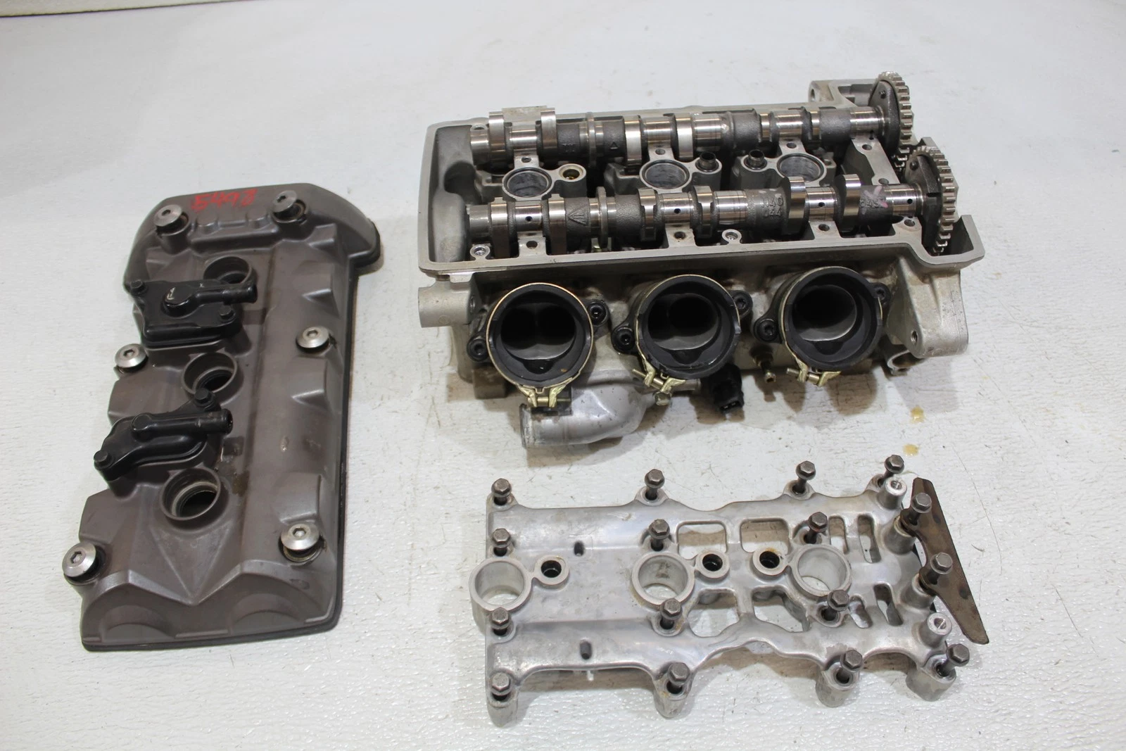2006-2008 Triumph Daytona 675 Engine Top End Cylinder Head w/ Cams