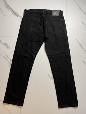 Levi s 505 Herren Jeans Original Schwarz 33/30 Top Zustand Baumwolle