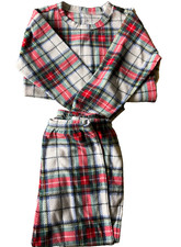baby Gap sleep size 5 plaid pajama set flannel