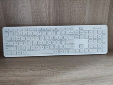 Microsoft Bluetooth Keyboard - Model: 1898 White Tested