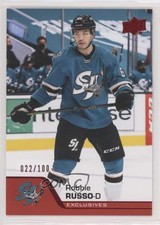 2020-21 Upper Deck AHL Exclusives 22/100 Robbie Russo #53 8db