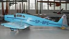 DWL RWD-21 Poland Sports Touring Desk Wood Airplane New Model Small Scale 1/32