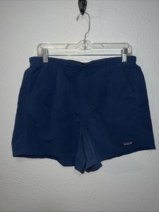 Patagonia Shorts Mens L Blue Baggies Drawstring Outdoor Activewear
