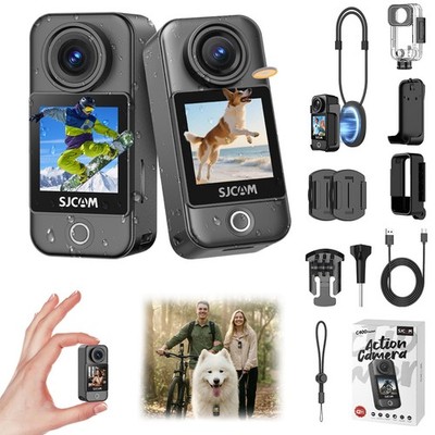 SJCAM C400 Pocket Camera 4K Tiny POV Action Camera Magnetic Werable Body Camera