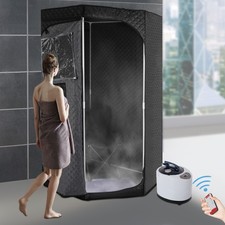 Full-size Portable Pentagon Sauna Indoor Individual Family Spa Sauna Set