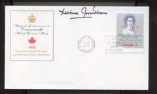 🍁 LESOTHO PRIME MINISTER signature CHIEF LEABUA JONATHAN 1973 cover Canada