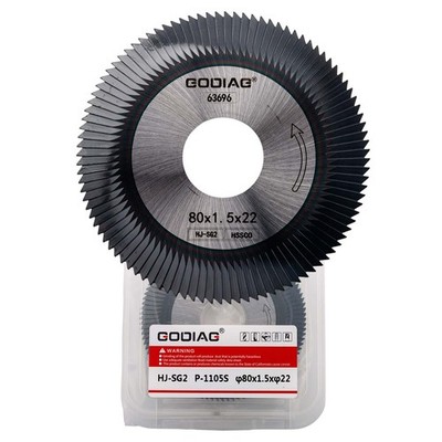 GODIAG HJ-SG2 Side Milling Cutter φ80x1.5xφ22 For SILCA DUO,OPERA III;TARG 2000