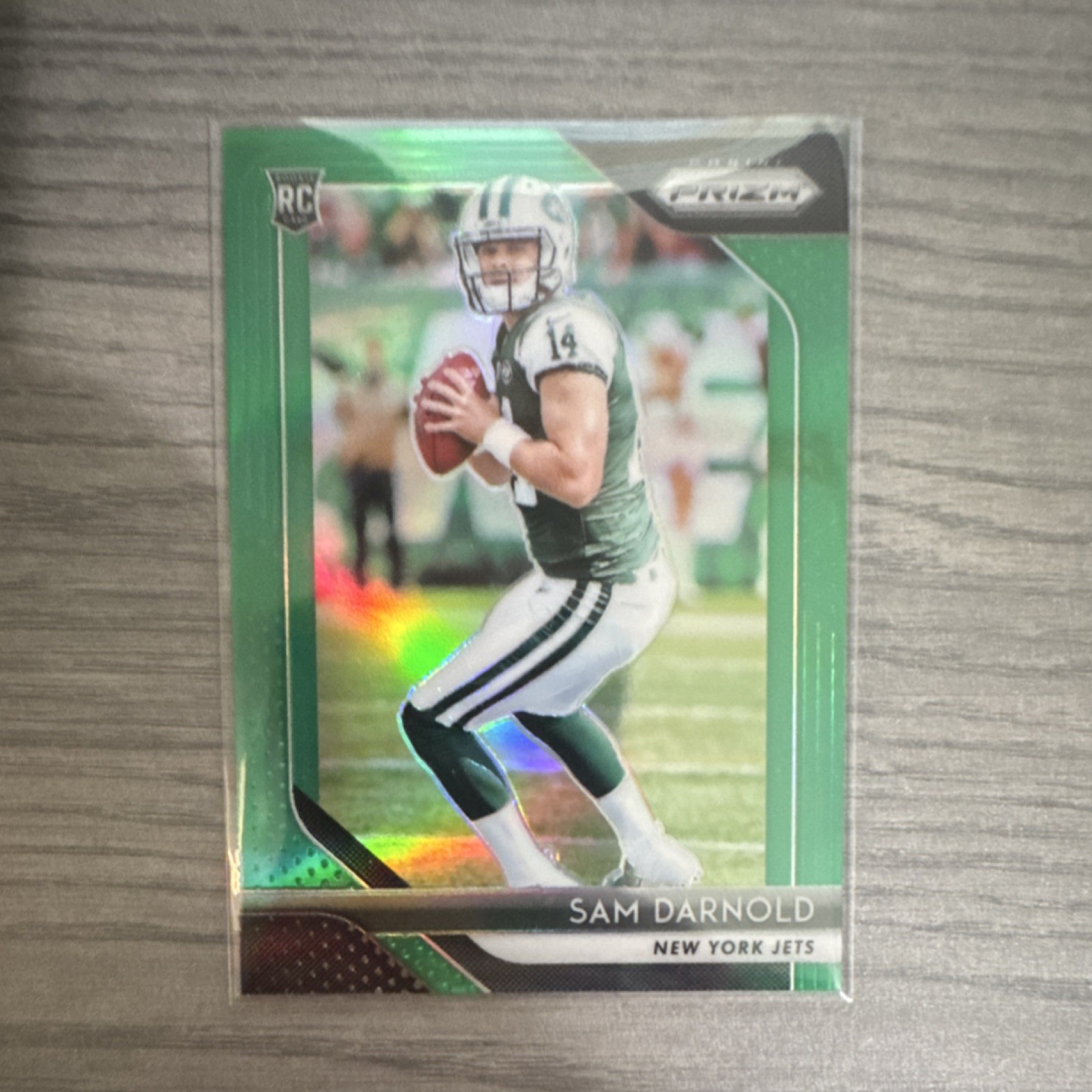 2018 Panini Prizm - Rookie Sam Darnold #203 Green Prizm (RC)