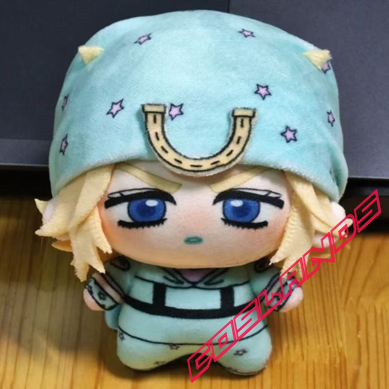 10cm JOJO Jonathan Joestar Plush Doll Anime Stuffed Cosplay Plushie Toys Gift