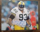 Green Bay Packers GILBERT BROWN Signed 8x10 Photo Beckett Witness BAS Legend