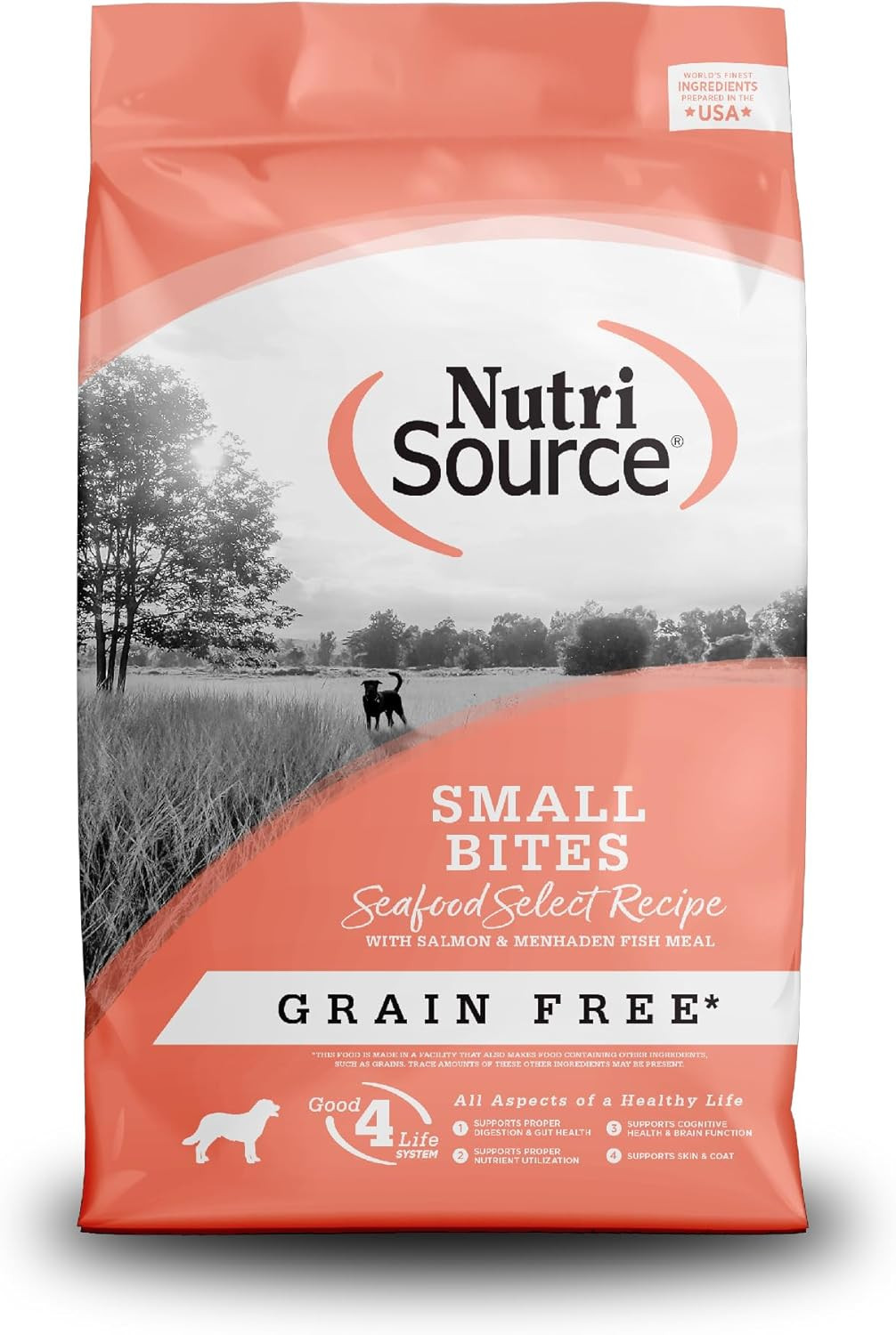 Select Grain-free Dog Food, Made With Salmon And Menhaden Fi