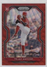 2021 Panini Prizm Tier III Red Wave Prizm 94/99 Tejay Antone #207 0mv0