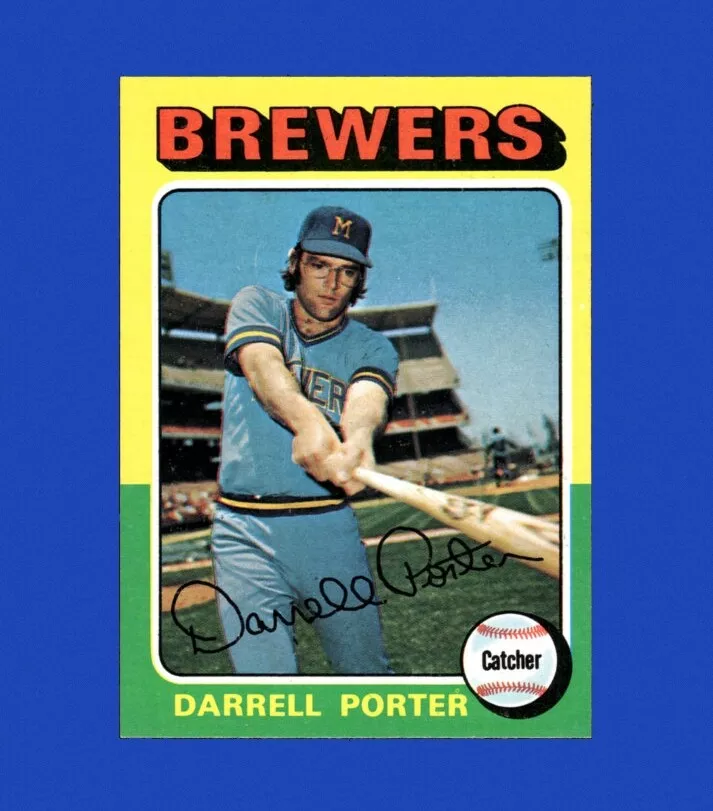 Darrell Porter trading card