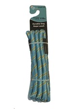 PET TRENDS - 6' ROPE DOG LEASH - UP TO 110 LBS  COLOR - LIGHT BLUE