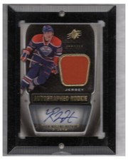 2011-12 Upper Deck SPX Ryan Nugent Hopkins Autograph Rookie Relic Card #205