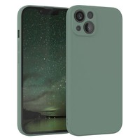 FüR Apple Iphone 13 HandyhüLle Silikon Back Cover Schutz Handy HüLle Case GrüN