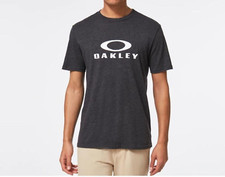 OAKLEY Men's S/S T-Shirt BARK 2.0 - Dark Grey Heather - Size Small  - LAST ONE