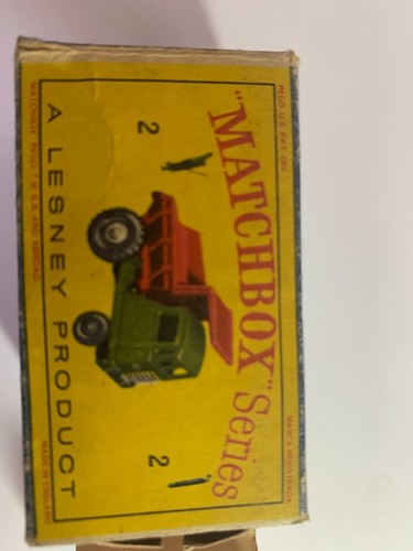 1960's Matchbox 2 Muir-Hill Dumper with box - Afbeelding 3 van 13