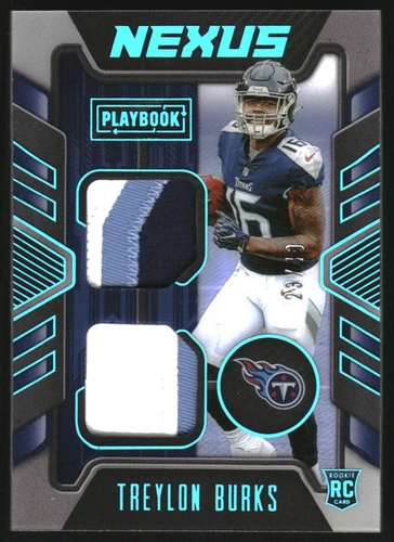 2022 Panini Playbook Treylon Burks #NJ-11