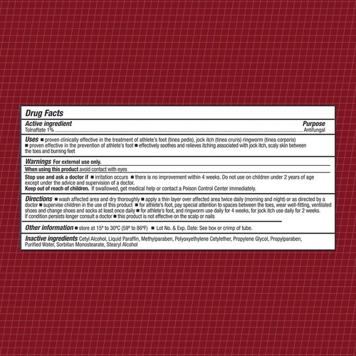 CareAll Tolnaftate Cream USP 1%, 1.0 oz. Tube (4 Pack), Effective Antifungal... - Picture 7 of 11