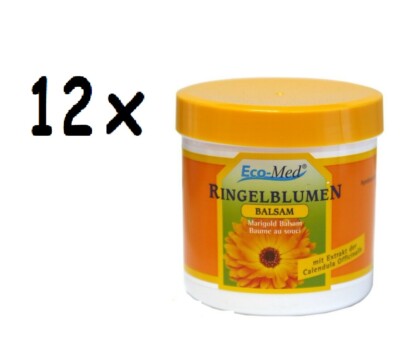 eco med Ringelblumen Salbe Balsam Baby Senioren Pflege  12x 250ml