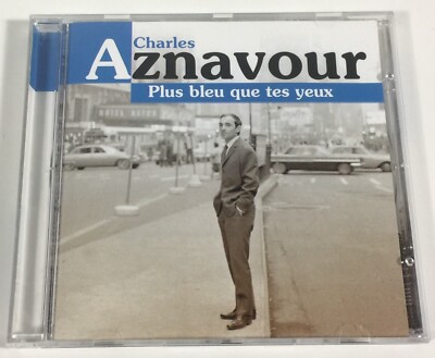 Charles Aznavour - Plus Bleu Que Tes Yeux - CD Music Album - 2003