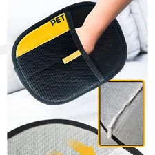 Pet Static Hair Removal Gloves Double*Sided Grooming Gloves For Cat Dog Reusable