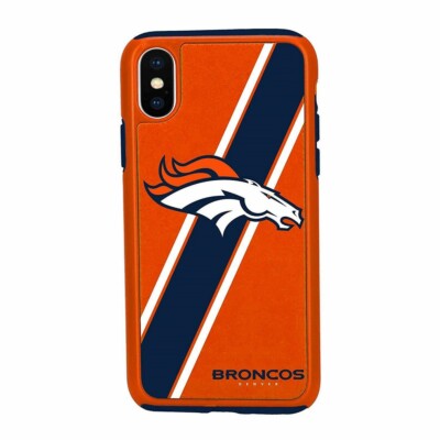 FOCO NFL Denver Broncos Dual Hybrid Case for iPhone XS Max