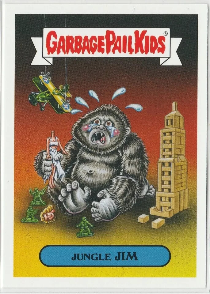 Jungle Jim 7b Garbage Pail Kids GPK 2019 Revenge Horror-ible Card