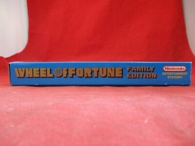 Wheel of Fortune Family Edition Nintendo Entertainment System NES COMPLETE Box T