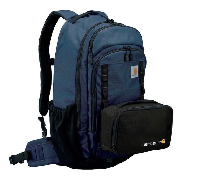 Carhartt Backpack Cargo Large Pack + 3 Can Insulated Cooler (Dark Blue) eBay