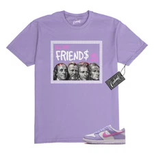 Dunk Lilac Bloom Pink Beyond Hydrangeas Lavender White T Shirt to Match PREZ
