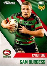 2017 SOUTH SYDNEY RABBITOHS NRL Card SAM BURGESS Traders