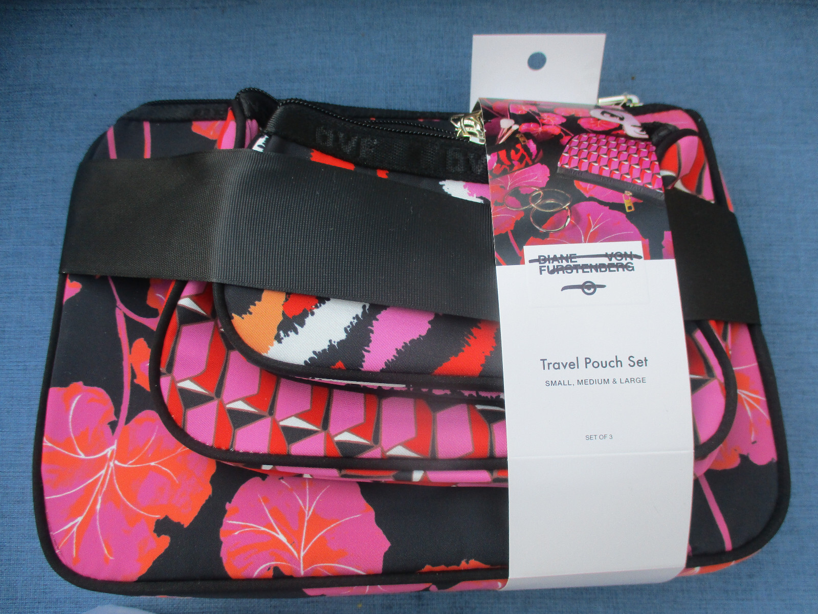 LOT of 2 NWT DVF x TARGET DUVET COVER SET / SHAMS FULL/QUEEN