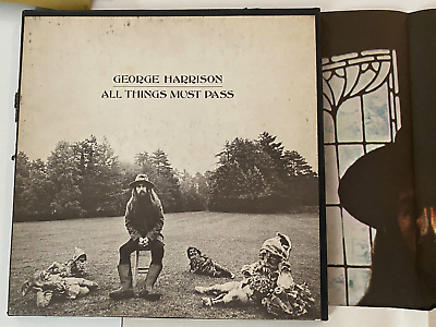 GEORGE HARRISON 3LP ALL THINGS MUST PASS APPLE STCH 639 1ST GEORGE HARRISON 3LP ALL THINGS MUST PASS APPLE STCH 639 1ST