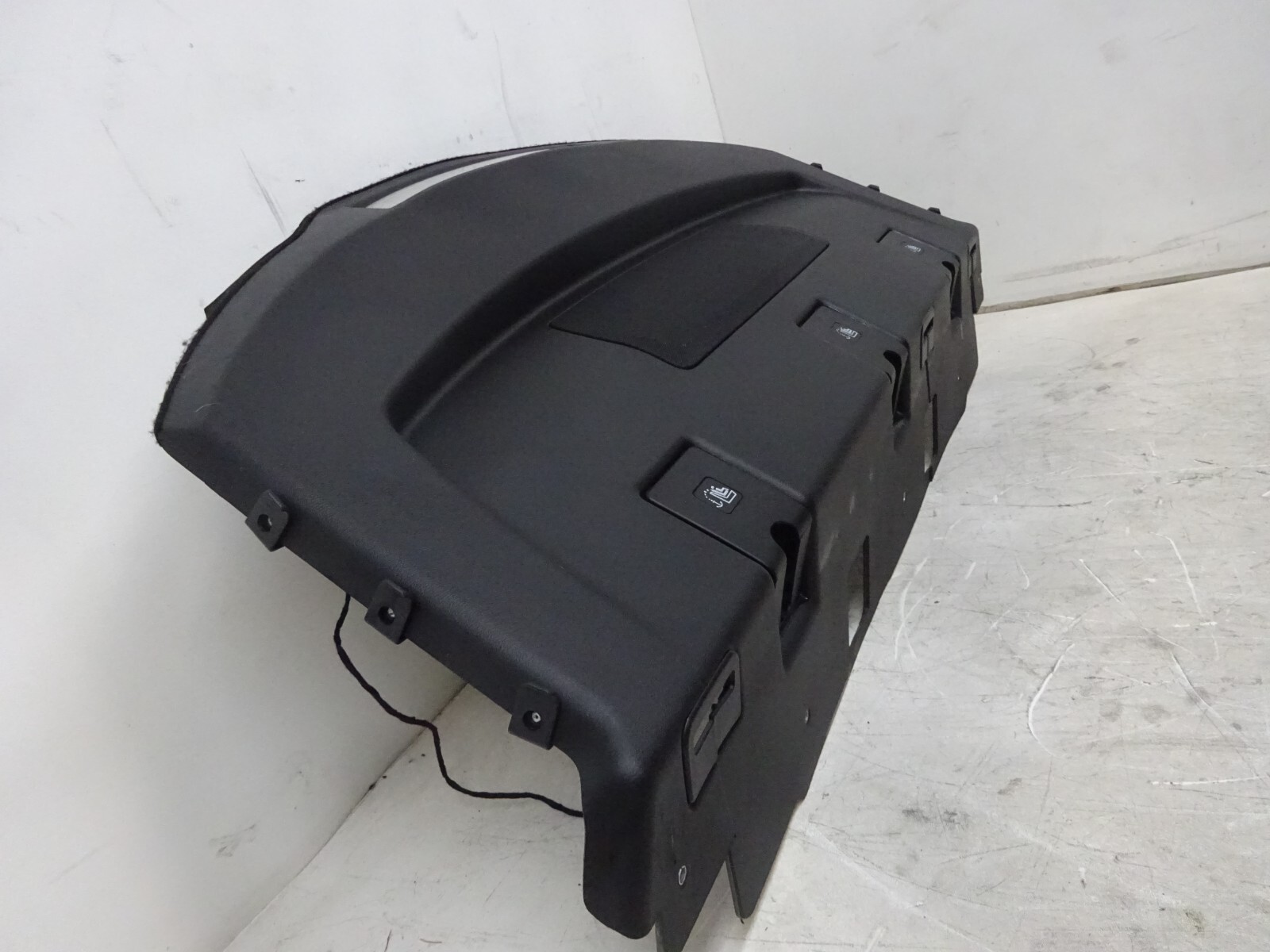 14-17 Maserati Ghibli M157 Rear Deck Lid Parcel Shelf Trim Black OEM DE240265