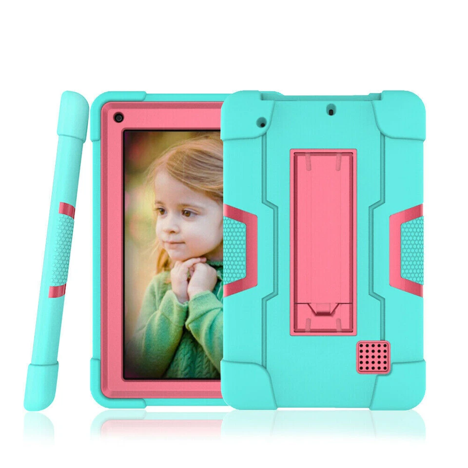 For RCA Voyager 7 Inch Tablet Case Hybrid Heavy Duty Shockproof Rugged Cover - Image 2 of 4