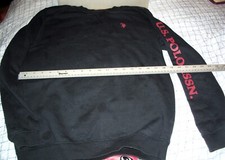 Boys Black Sweatshirt Size XL 14-16 U.S. Polo Assn. on Long Sleeve
