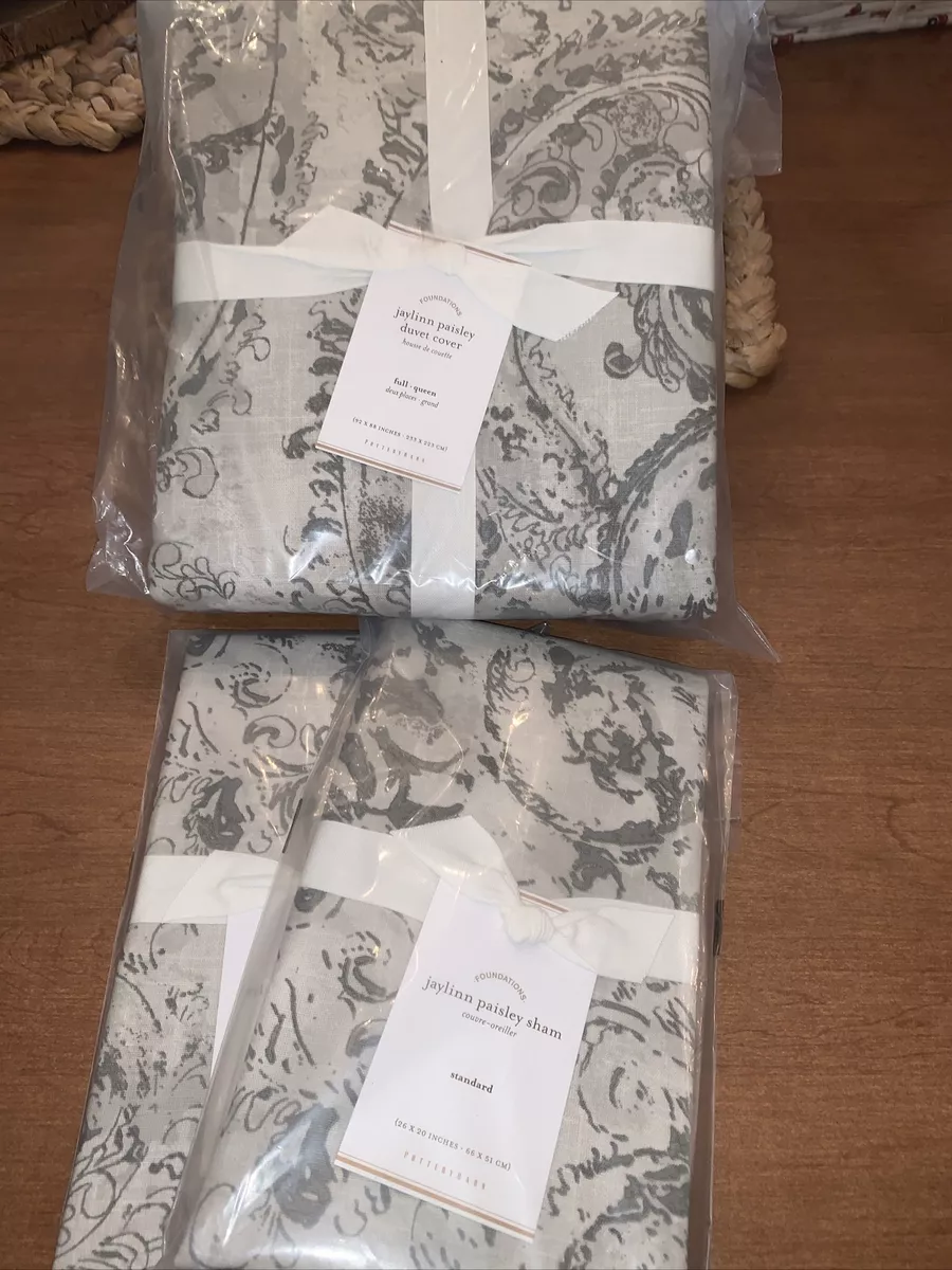 Jaylinn paisley print duvet cheap cover