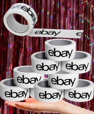 eBay Paketband Klebeband  *66m x 50mm, leise abrollend*  1-24 Rollen NEU