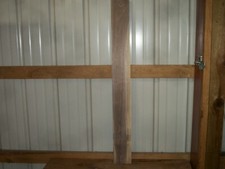 1 PC WALNUT LUMBER WOOD KILN DRIED BOARD 41 5/8"X 4 5/8"X 1" LOT 297A CLEAR