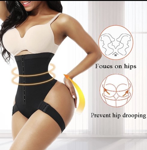 Corsé potenciador de abdomen de cintura alta muy alta calidad beige (M) - Imagen 2 de 10