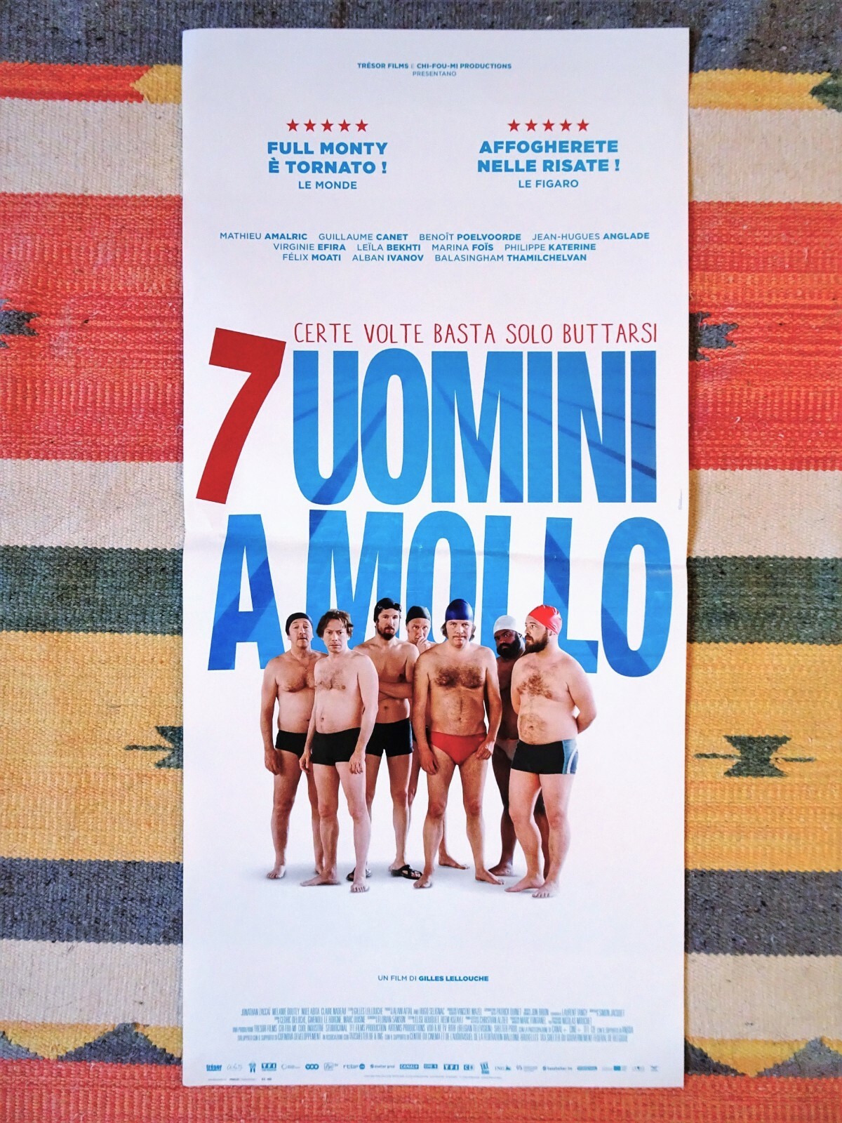 Locandina di 7 uomini a mollo (2019)