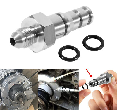TR6060 Clutch Slave Cylinder AN-4 Hydraulic Line Adapter Fitting For GM LS LSX