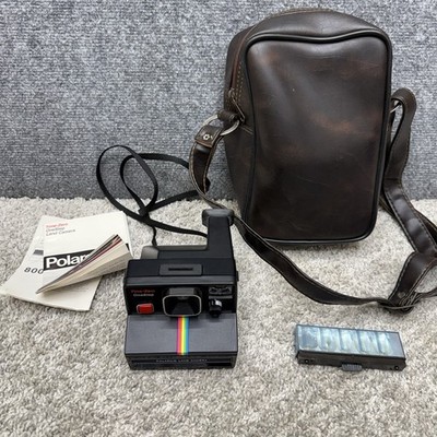 Vintage Polaroid instant land camera time zero one step  AS IS untested