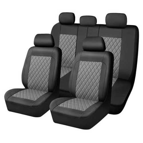Universal Car Seat Covers Full Set, Front and Rear Seat Covers for Cars,